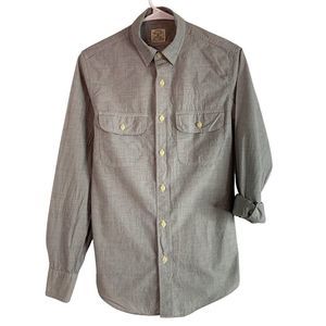 Men’s Retro J Crew XS Work Shirt Chambray 6253 Lightweight Button